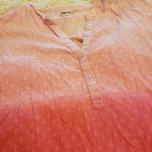 Beautiful Ombre Cotton Blouse